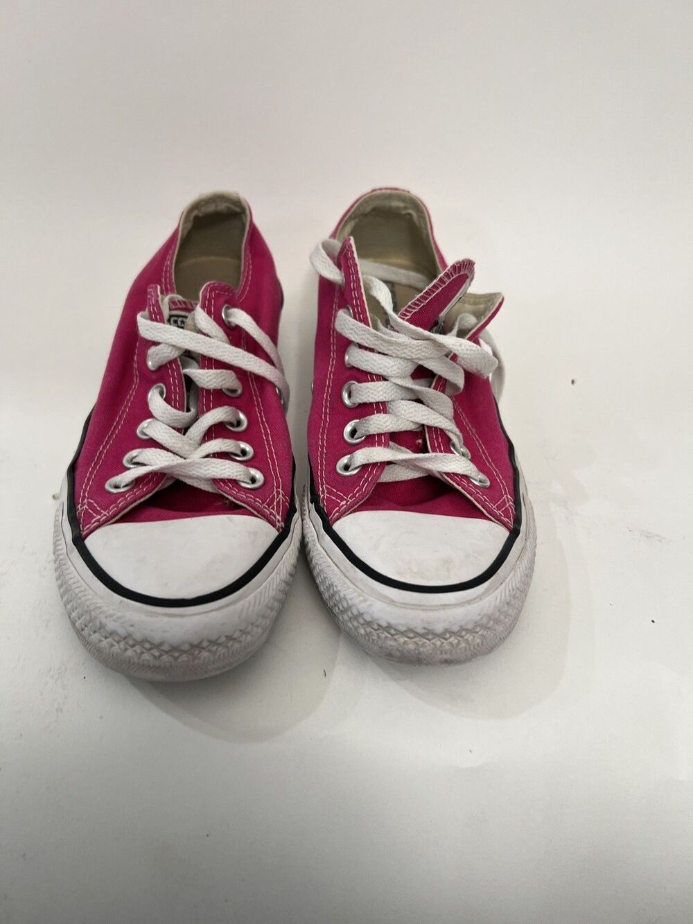 Converse All Star W/7- M/5 Low Top - Hot Pink & White
